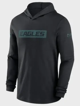 Philadelphia Eagles Sideline Hoodie Front Look