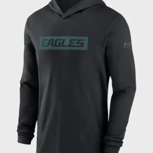Philadelphia Eagles Sideline Hoodie Front Look