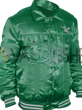 Philadelphia Eagles Silver Tab Trucker Jacket