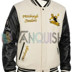 Pittsburgh Steelers Retro Classic Varsity Jacket right