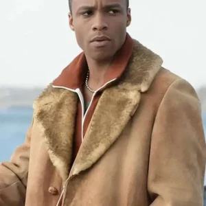 Pose S03 Dyllon Burnside Shearling Leather Jacket