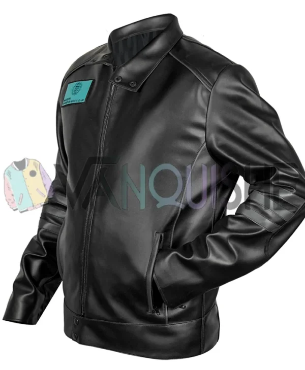 Buy the Power Rangers RPM Green Ziggy Leather Jacket