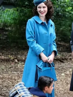 Rachel Brosnahan The Marvelous Mrs. Maisel Trench Coat