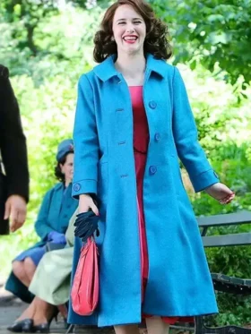 Rachel Brosnahan The Marvelous Mrs. Maisel Trench Coat