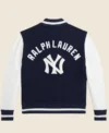 Ralph Lauren Yankees Varsity Jacket Back