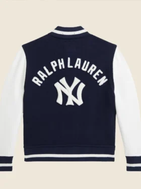 Ralph Lauren Yankees Varsity Jacket Back