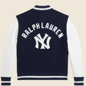 Ralph Lauren Yankees Varsity Jacket Back