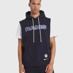 Rams 2025 Rivals sleeveless hoodie Front Look