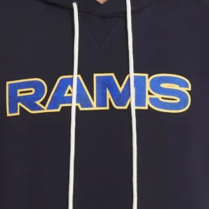 Rams 2025 Rivals sleeveless hoodie back Look