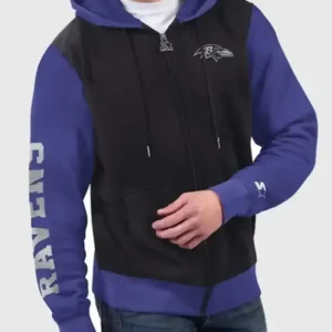 Ravens Starter Thursday Night Gridiron Hoodie