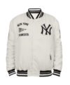 Retro New York Yankees Satin Varsity Jacket