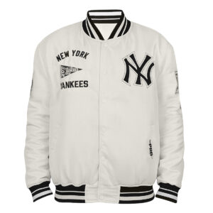 Retro New York Yankees Satin Varsity Jacket