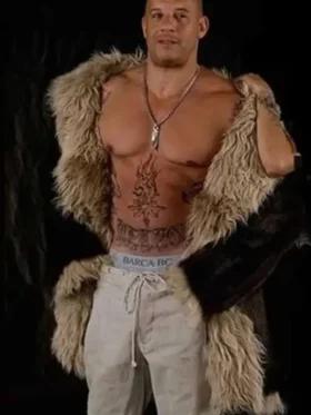 Return of Xander Cage Style Shearling Trench Coat