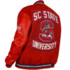 SC State University Red Varsity Jacket