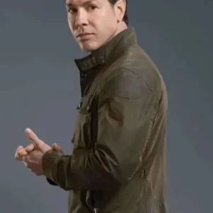 Sam Velez La Brea S02 Green Jacket Front Look