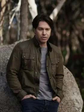 Sam Velez La Brea S02 Green Jacket Front Look