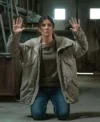 Sandra Bullock The Unforgivable Ruth Slater Cotton Jacket Front Look