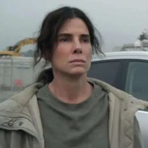 Sandra Bullock The Unforgivable Ruth Slater Cotton Jacket Front Look