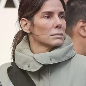 Sandra Bullock The Unforgivable Ruth Slater Cotton Jacket Front Look