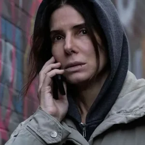 Sandra Bullock The Unforgivable Ruth Slater Cotton Jacket Front Look