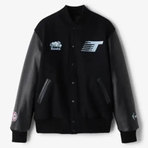 Sandy Brondello Roots Toronto Tempo Varsity Jacket Front Look