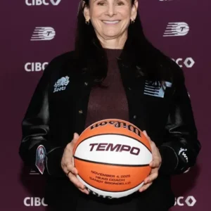 Sandy Brondello Roots Toronto Tempo Varsity Jacket