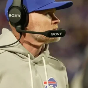 Sean McDermott Bills Grey Hoodie