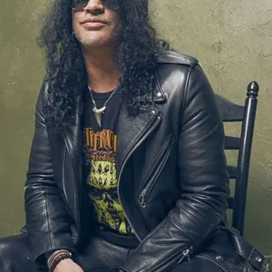 Slash Deathstalker 2025 Black Leather Jacket