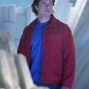 Alternative view of Smallville Tom Welling Red Jacket