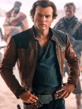Solo A Star Wars Story Brown Leather Jacket