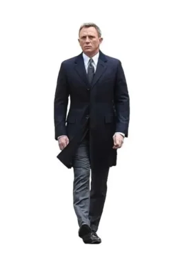 Spectre Navy Blue James Bond Coat