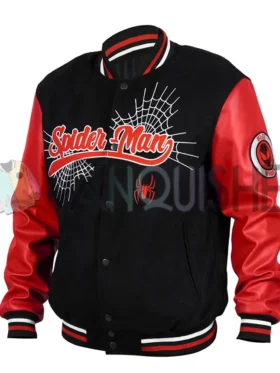 Spider-Man 2 Miles Morales Zip Bomber Jacket