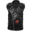 Spider Man Across the Spider Punk Leather Vest