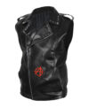 Spider Man Across the Spider Punk Leather Vest Right