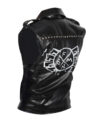 Spider Man Across the Spider Punk Leather Vest Sale