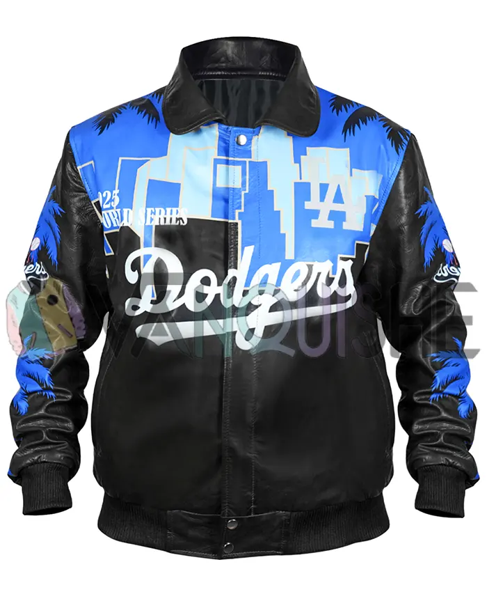 Stan Kasten Dodgers World Series Leather Jacket