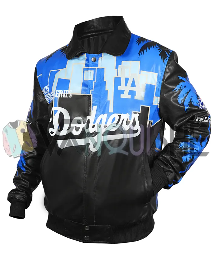 Stan Kasten Dodgers World Series Leather Jacket