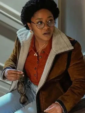 Stargirl Anjelika Washington Shearling Jacket