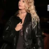 Stella Maxwell Marella Capsule Leather Jacket