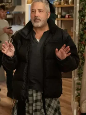 Steve Carr A Merry Little Ex-Mas Puffer Jacket