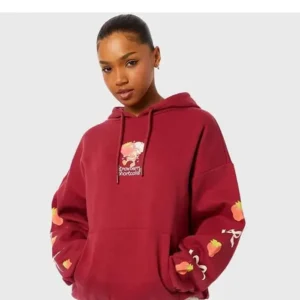 Strawberry Shortcake Hoodie – Cozy & Stylish Front Look