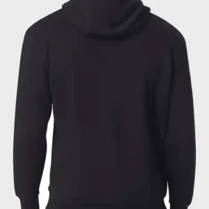 Super Bowl LIX Starter Black Super Bowl Graphic Hoodie Back Look