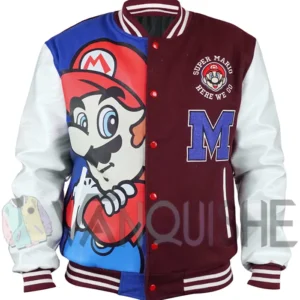 Super Mario Varsity Jacket