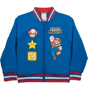 Super Mario Varsity Jacket Style 02