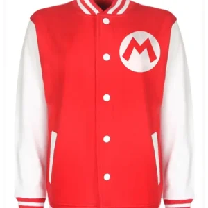 Super Mario Varsity Jacket Style 04