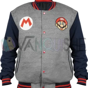 Super Mario Varsity Jacket Style 05