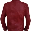 Superman Smallville Maroon Leather Jacket