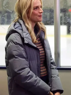Sylvie Brett Chicago Fire S12 Grey Puffer Jacket
