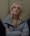 Sylvie Brett Chicago Fire S12 Grey Puffer Jacket