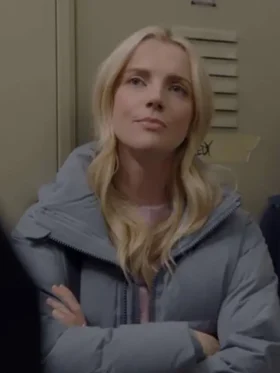 Sylvie Brett Chicago Fire S12 Grey Puffer Jacket